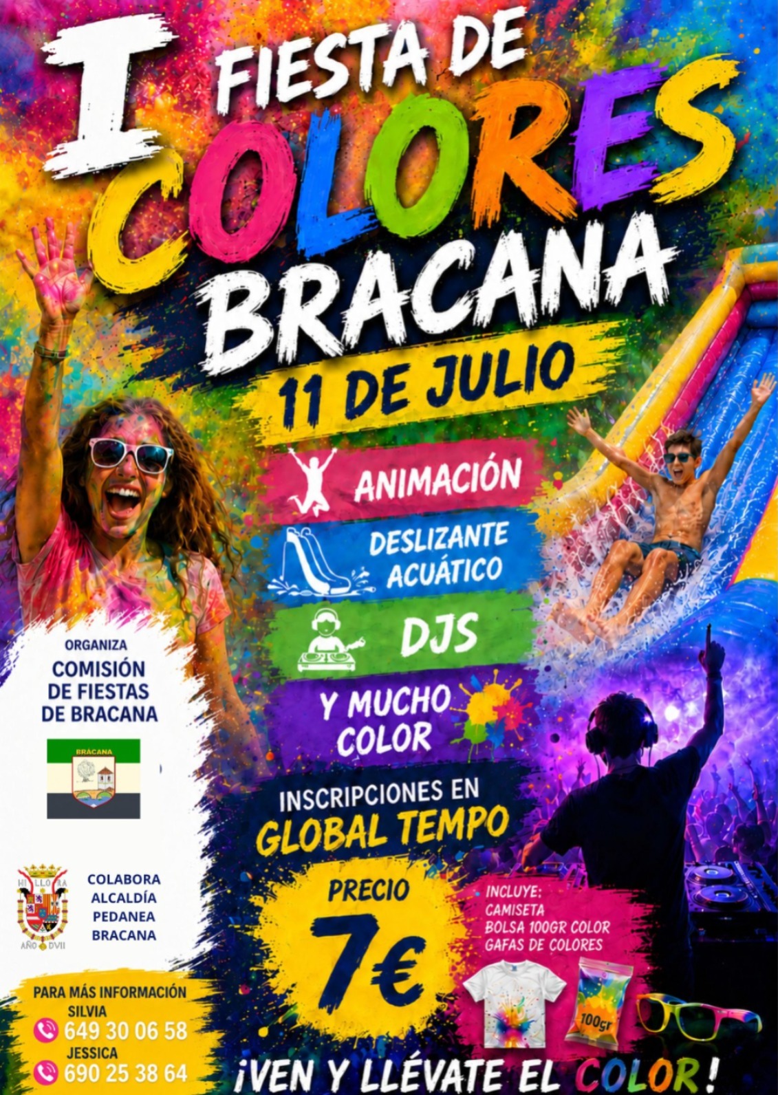 I FIESTA DE COLORES BRACANA